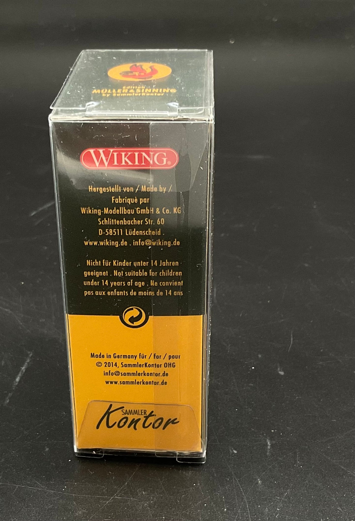 Wiking Müller&Sinning Modell Fahrzeug