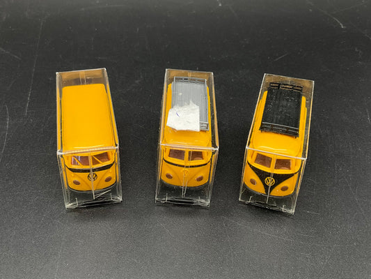 Drei VW Postautos von Brekina