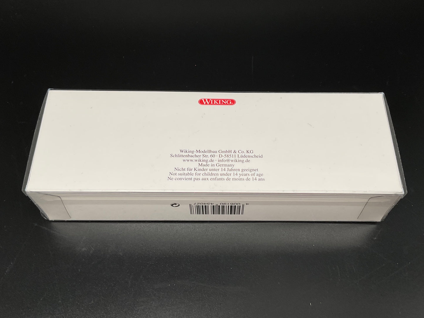 Wiking Pritschenhängerzug MB LP 321