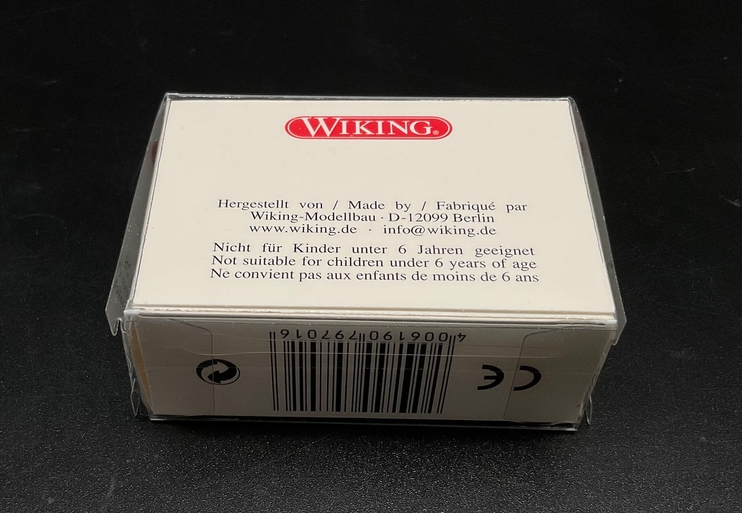 Wiking VW Transporter mit Werbetafel