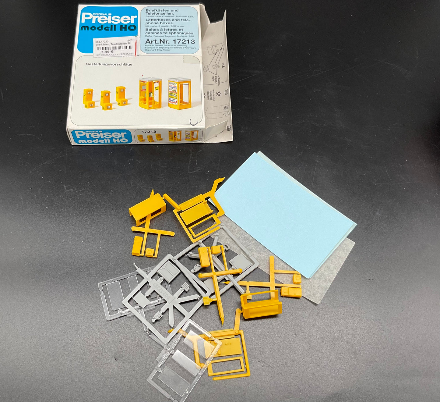 Unterschiedliche Modellbausets