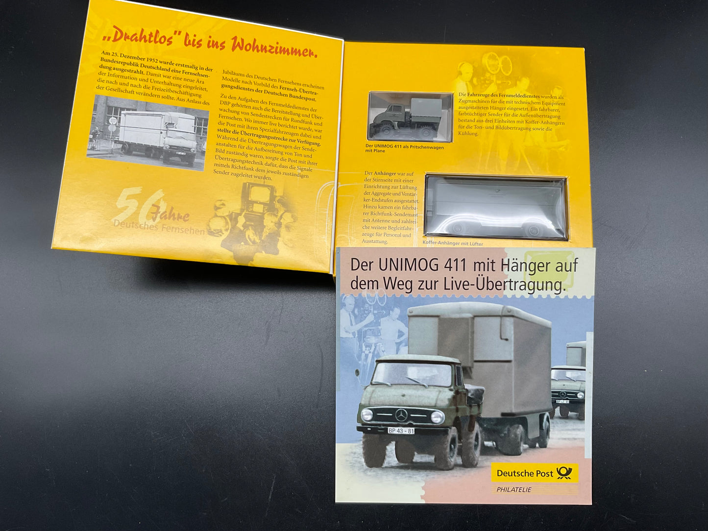 Brekina Übertragungsdienst der Deutschen Bundespost Set