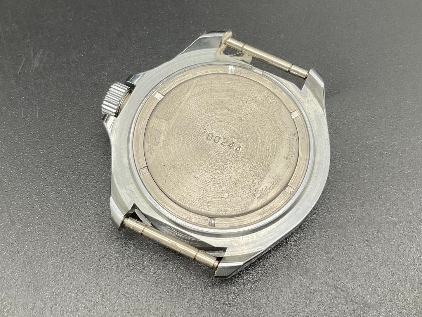Blau/Silberfarbige Russische Uhr 905