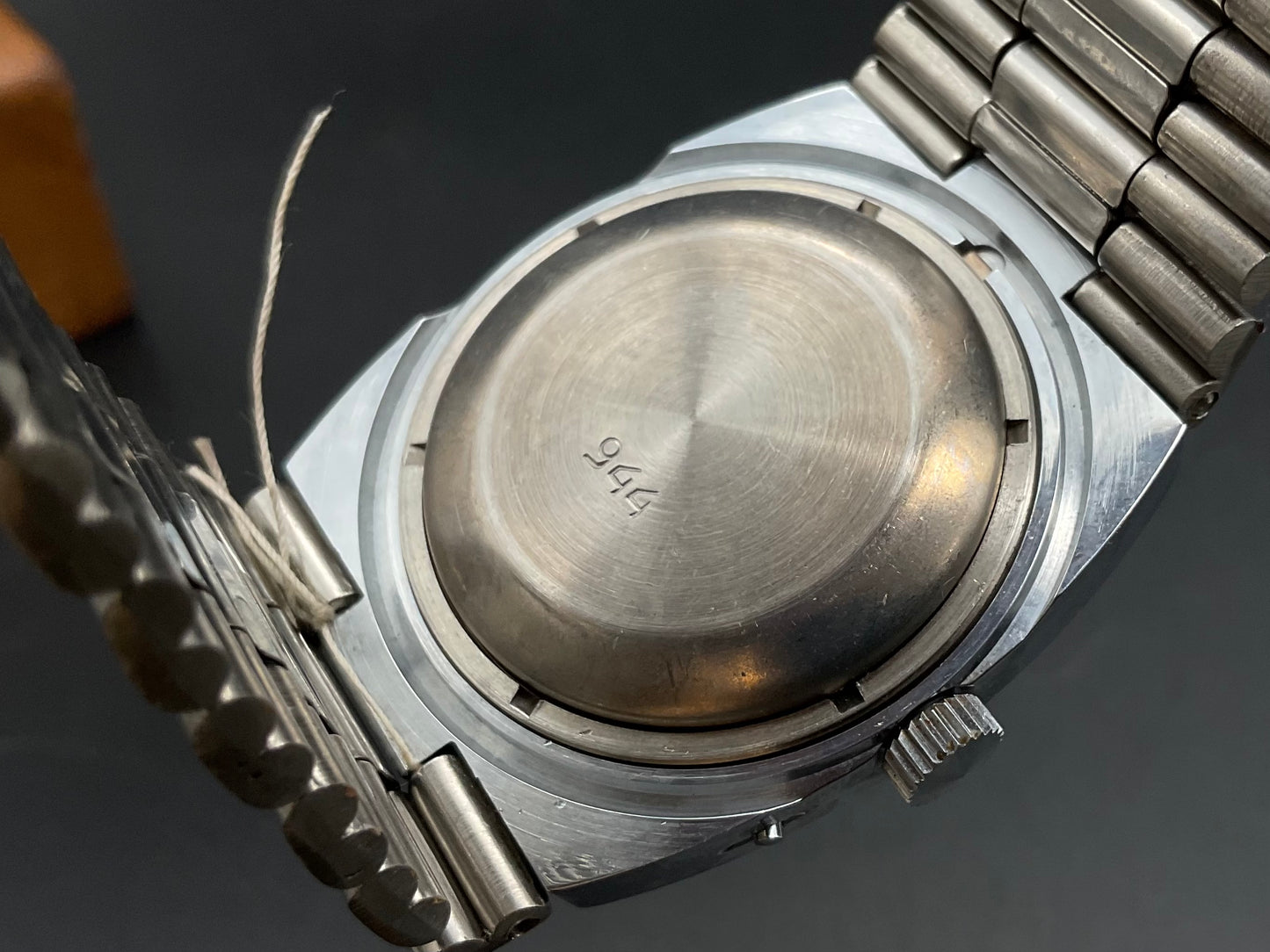 Silberfarbige Slava Uhr