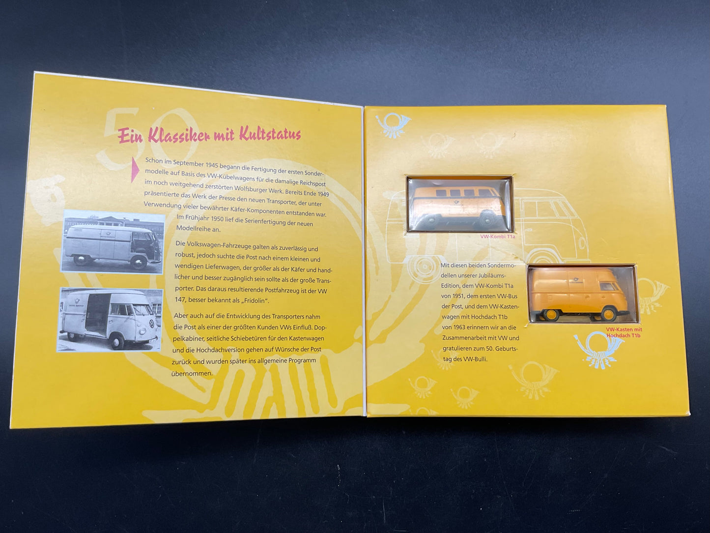 Brekina 50 Jahre VW Bulli Deutsche Post