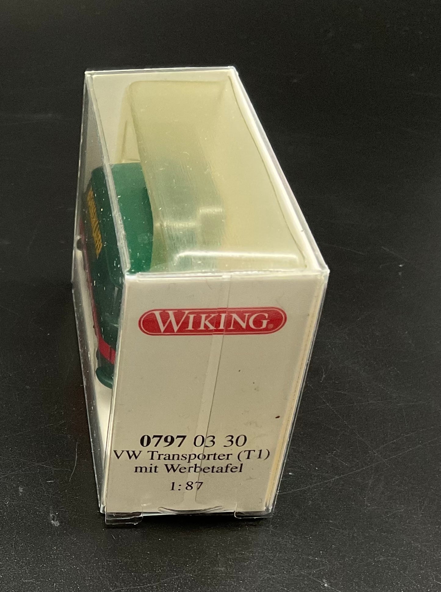 Wiking VW Transporter mit Werbetafel