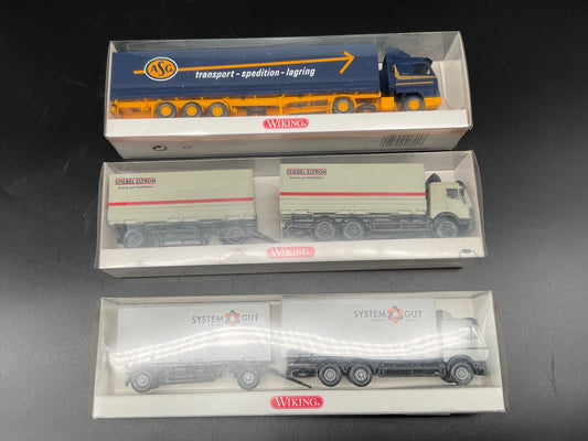 Drei Wiking LKW´s
