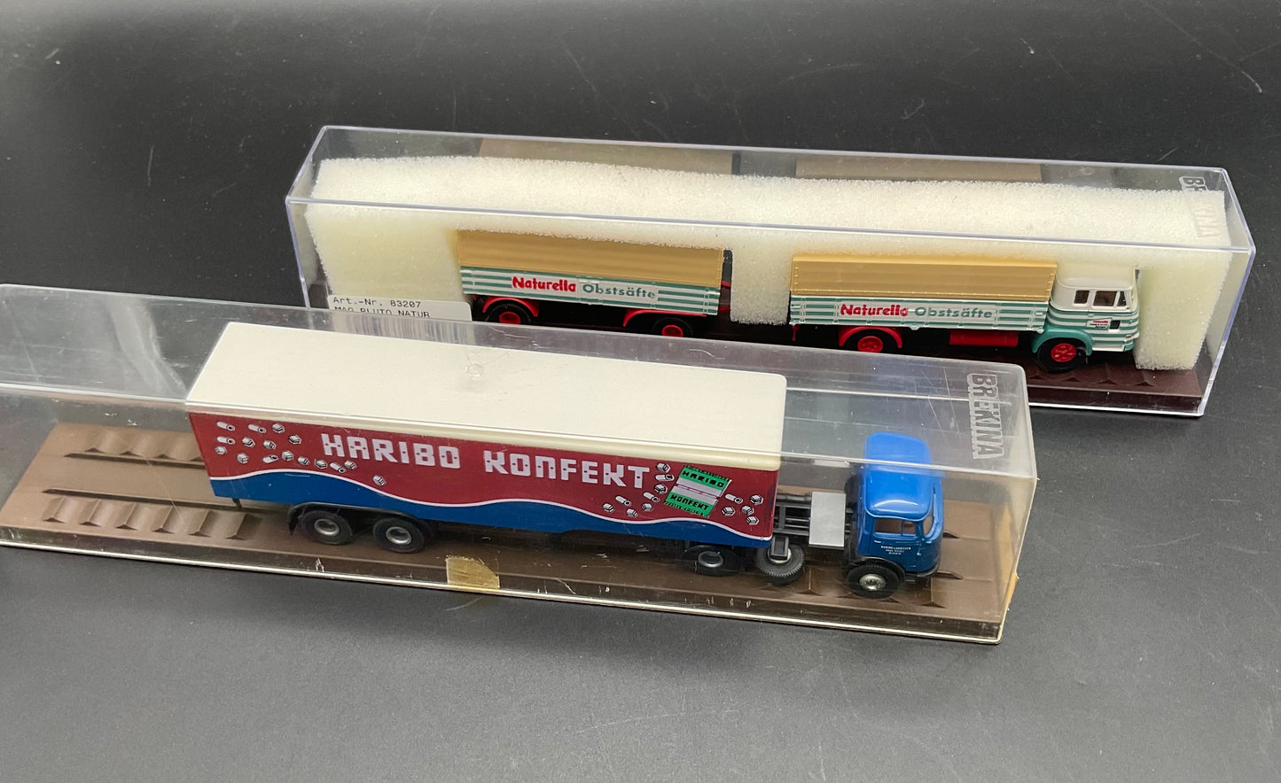 Zwei LKW´s von Brekina
