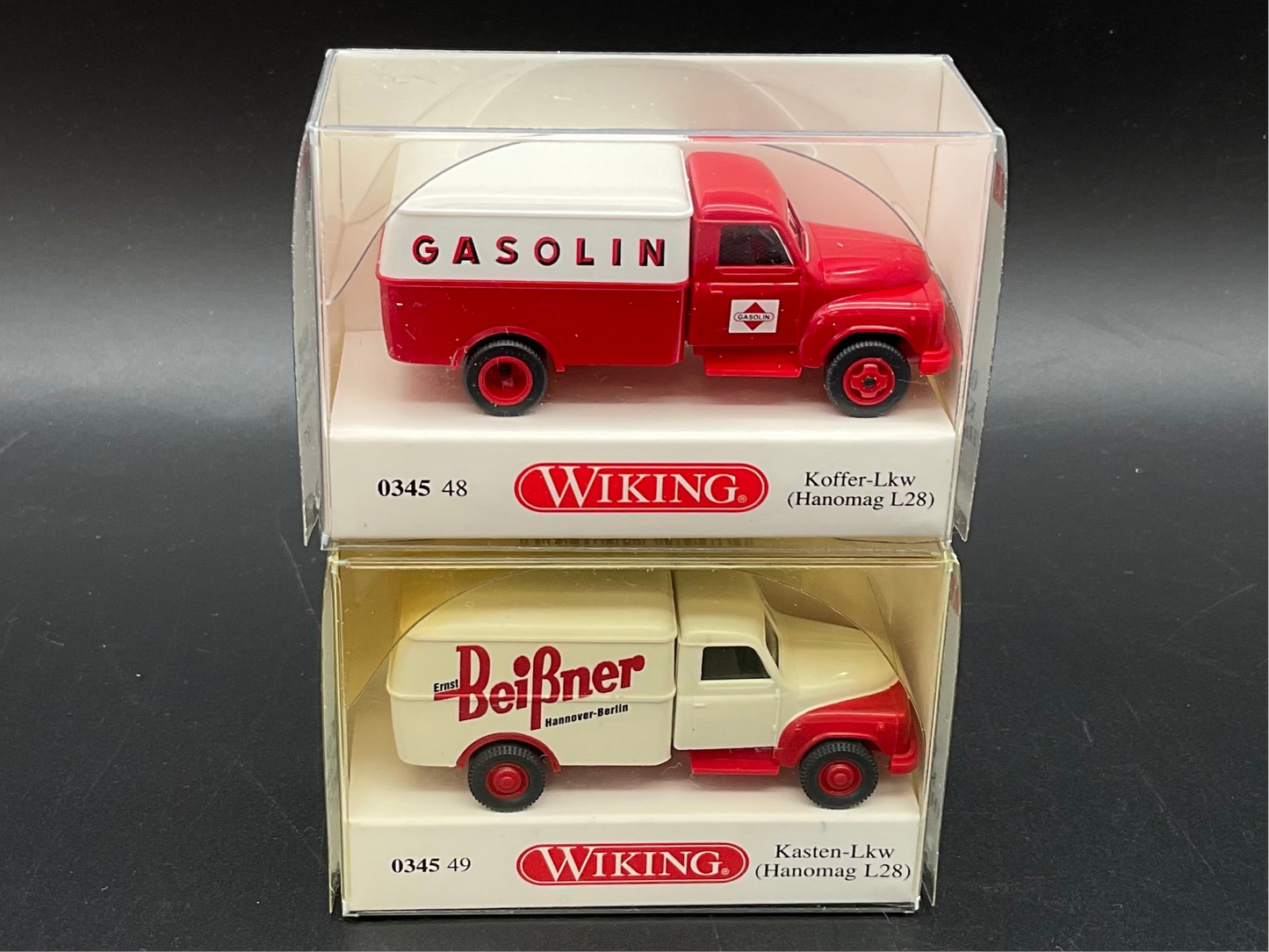 Kasten- und Koffer-LKW von Wiking