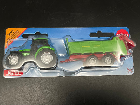 Siku Traktor mit Universalstreuer