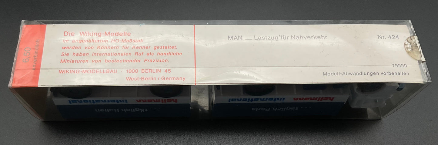 Wiking MAN Lastzug für Nahverkehr Modell