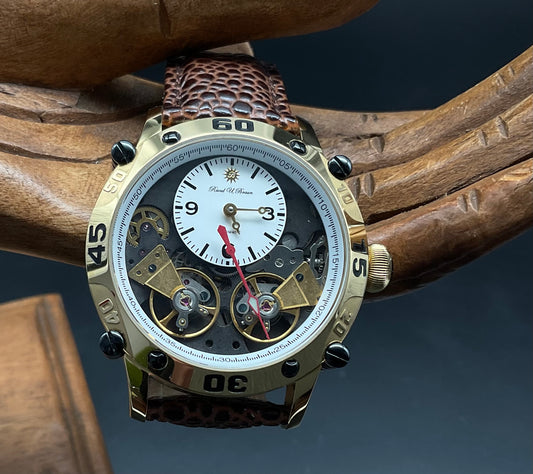 Goldene Raoul U. Braun Uhr