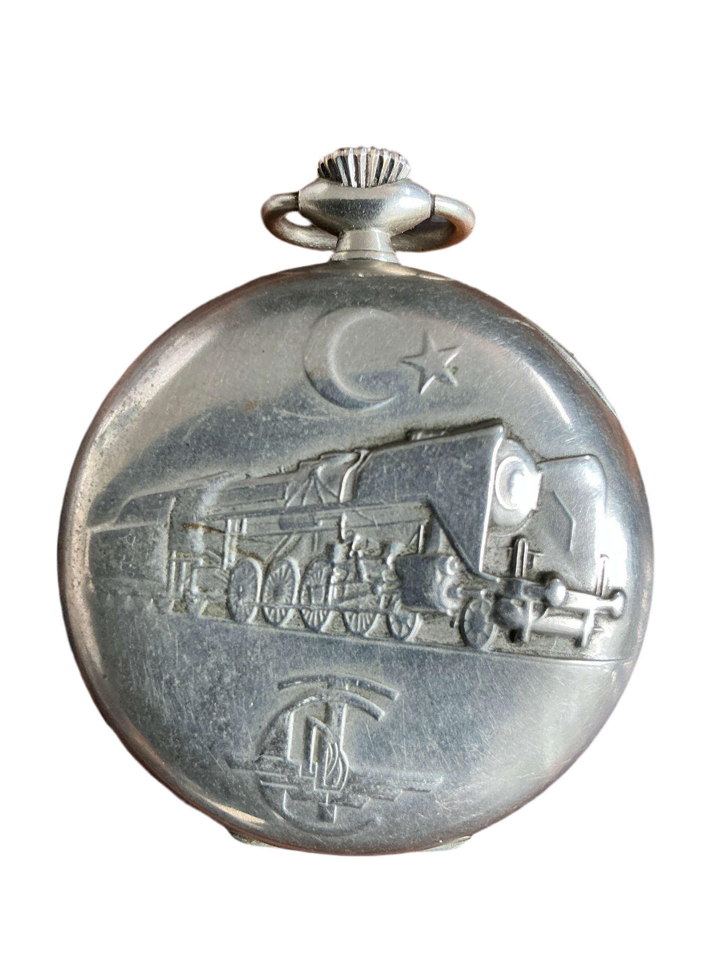Zenith Taschenuhr Dimetron Devlet Demir Yollari 905
