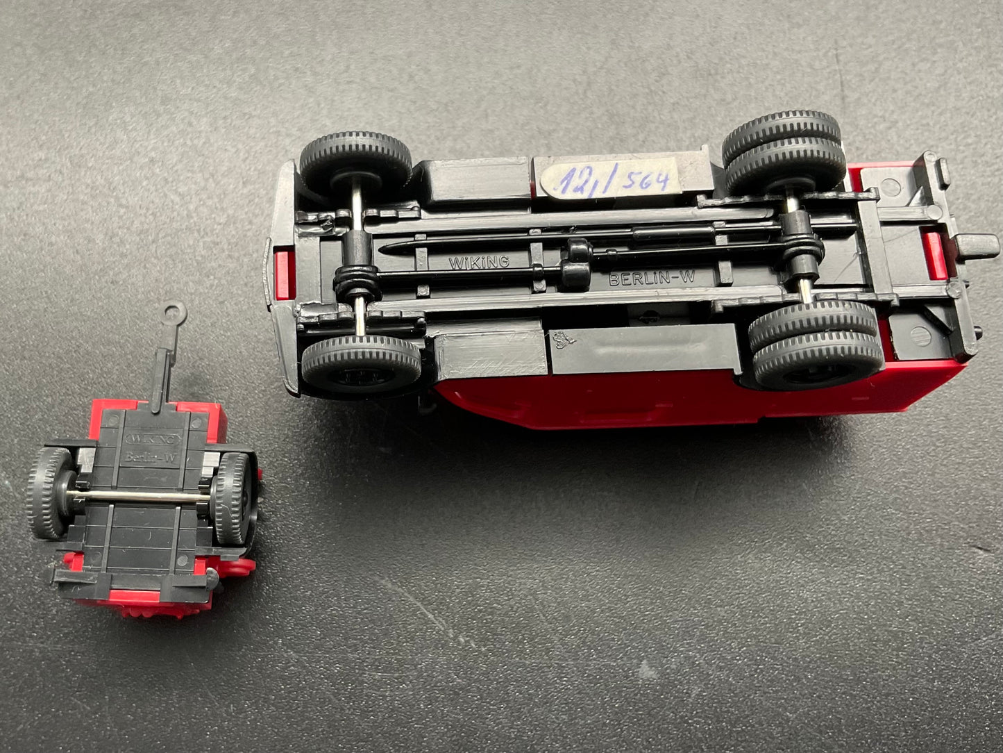 Wiking Feuerwehr mit Anhänger