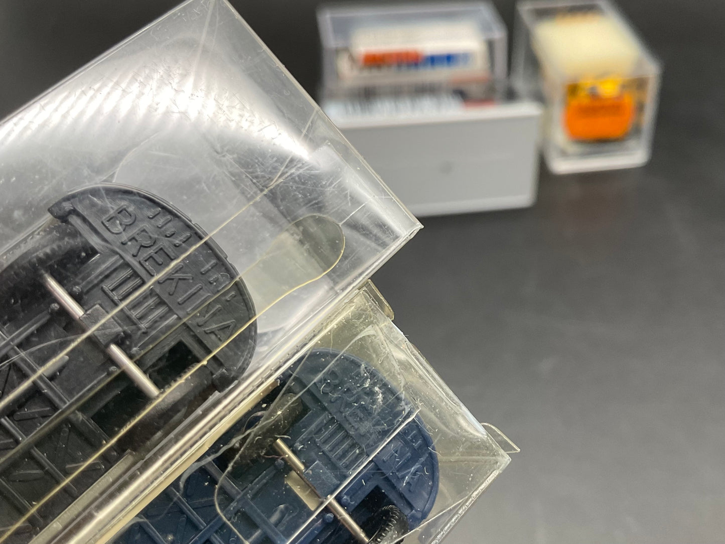 Fünf VW Busse von Brekina