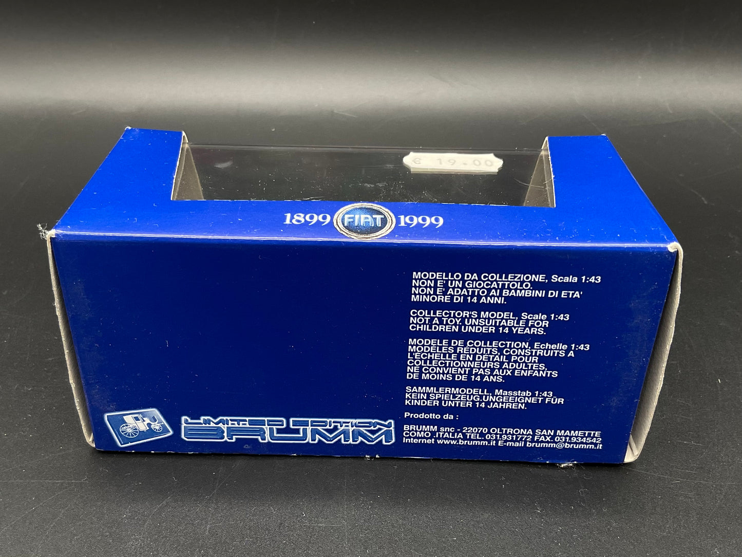 Fiat 600D trasformabile Aperture 1960 von Brumm