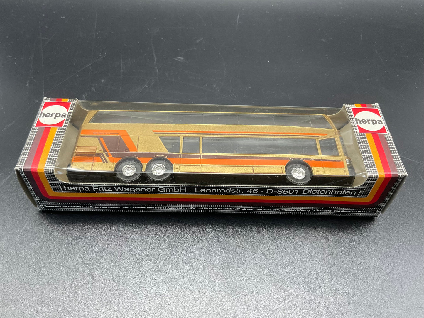 Herpa Doppeldeckerreisebus
