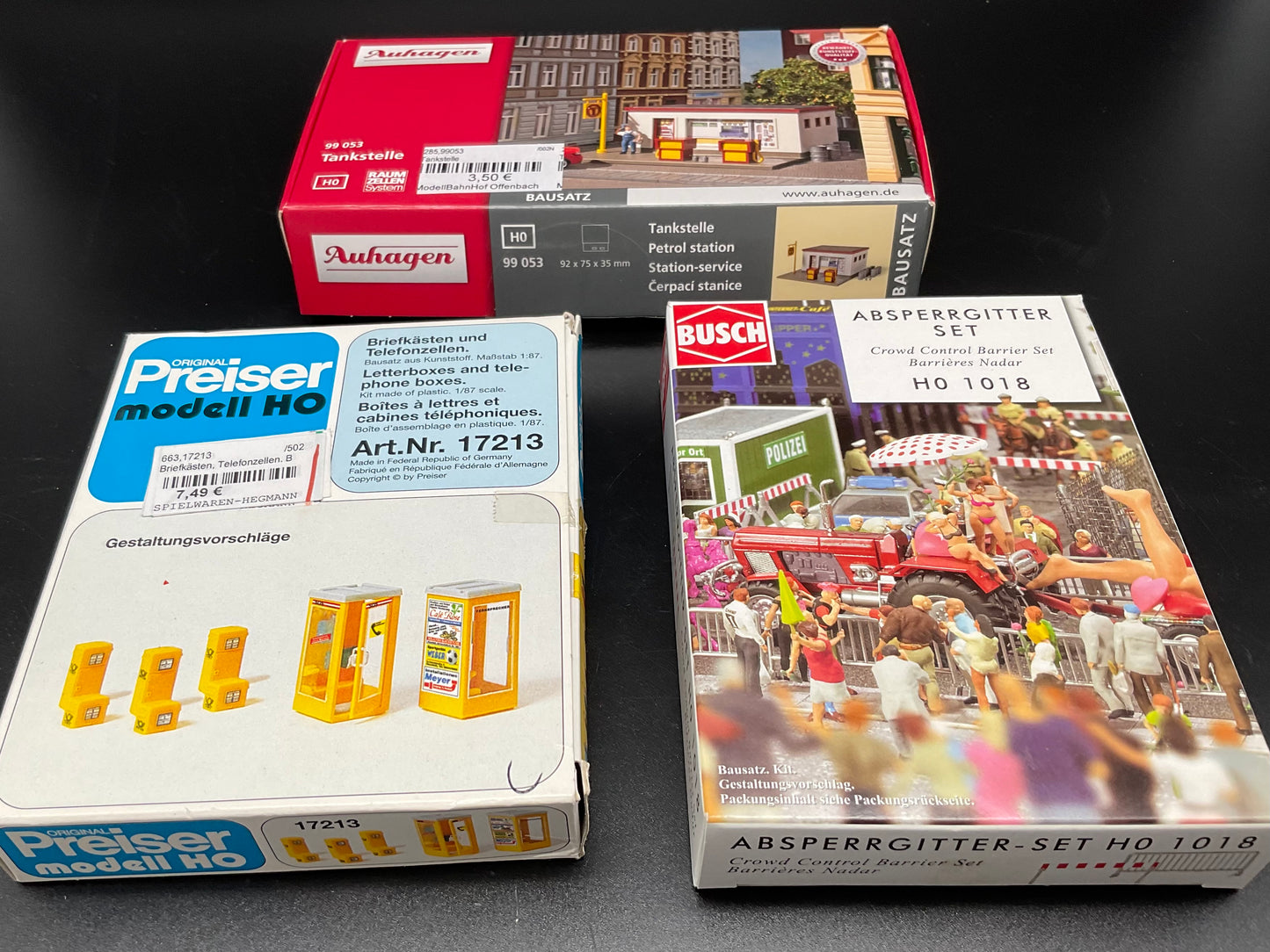 Unterschiedliche Modellbausets