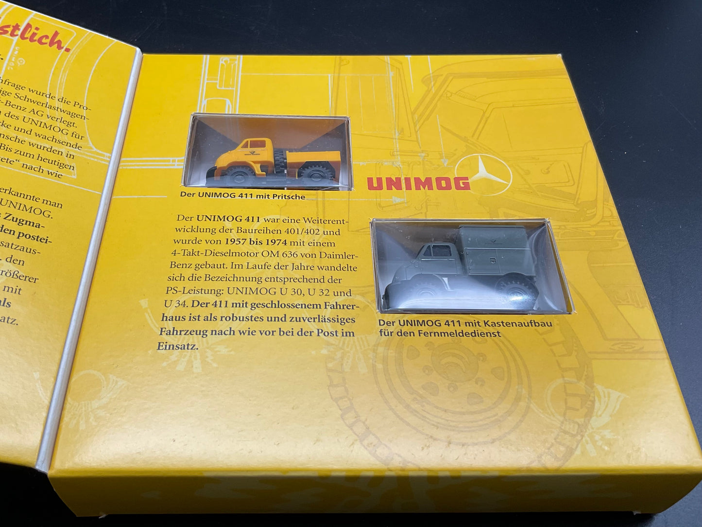 Brekina 50 Jahre Unimog Set