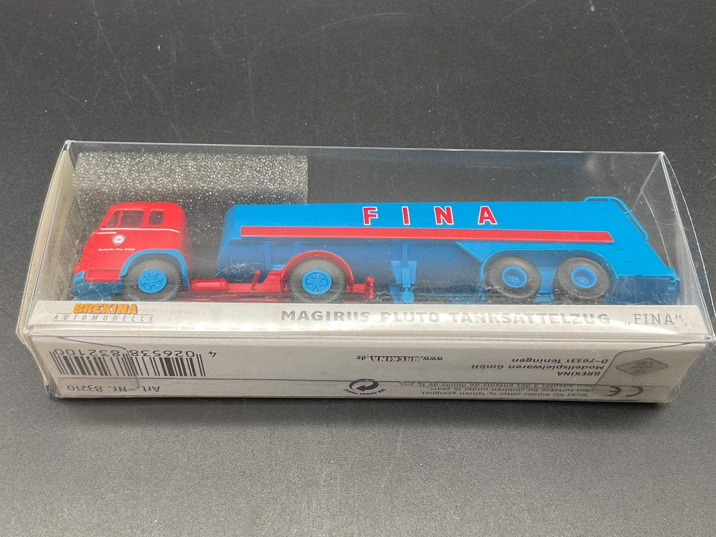 Brekina Magirus Pluto Tanksattelzug „Fina“
