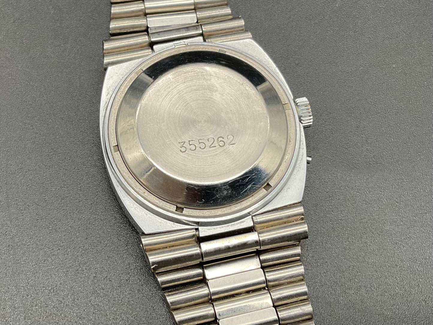 Blau/silberfarbige Slava Uhr