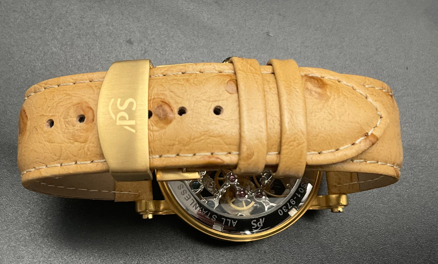 Goldene PortaS Uhr