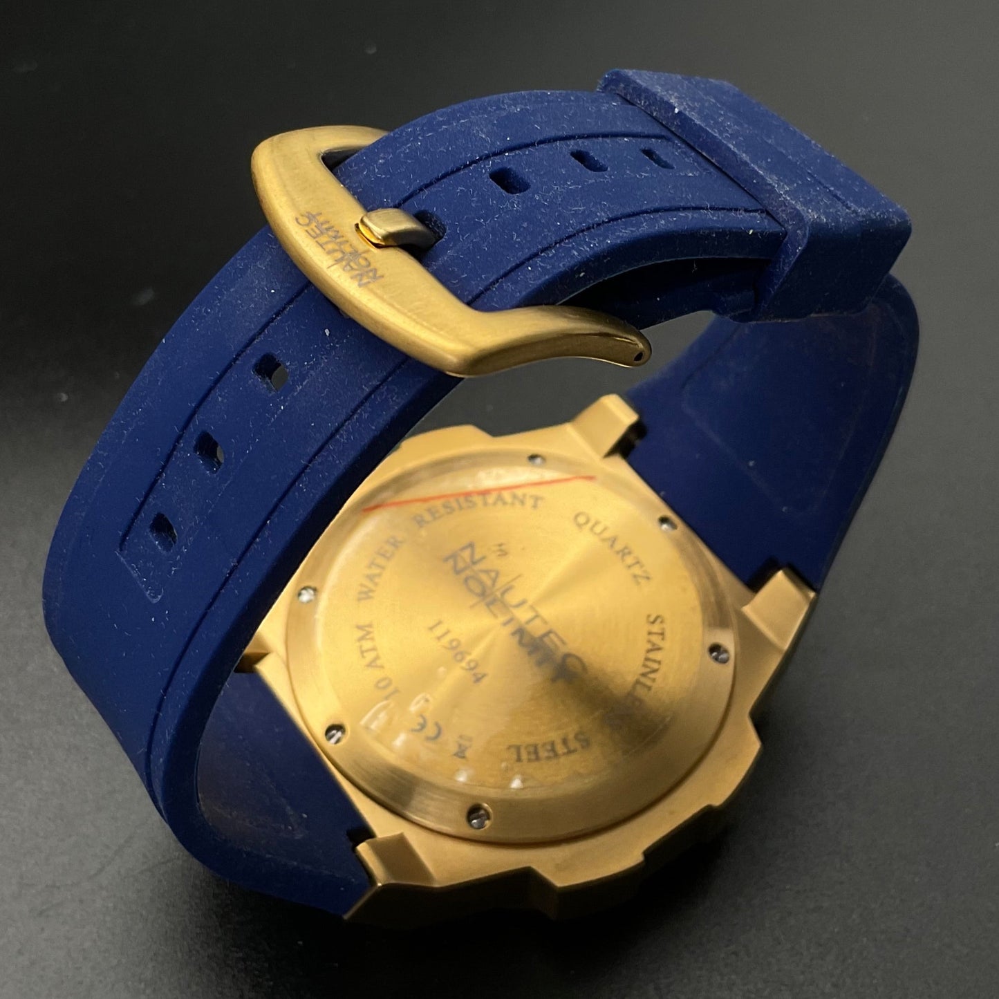 Gold-blaue Nautec No Limit Uhr 119694