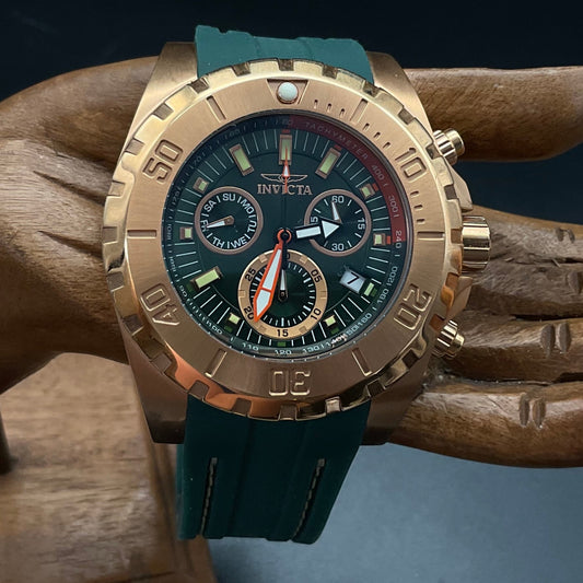 Gold-grüne Invicta 24918