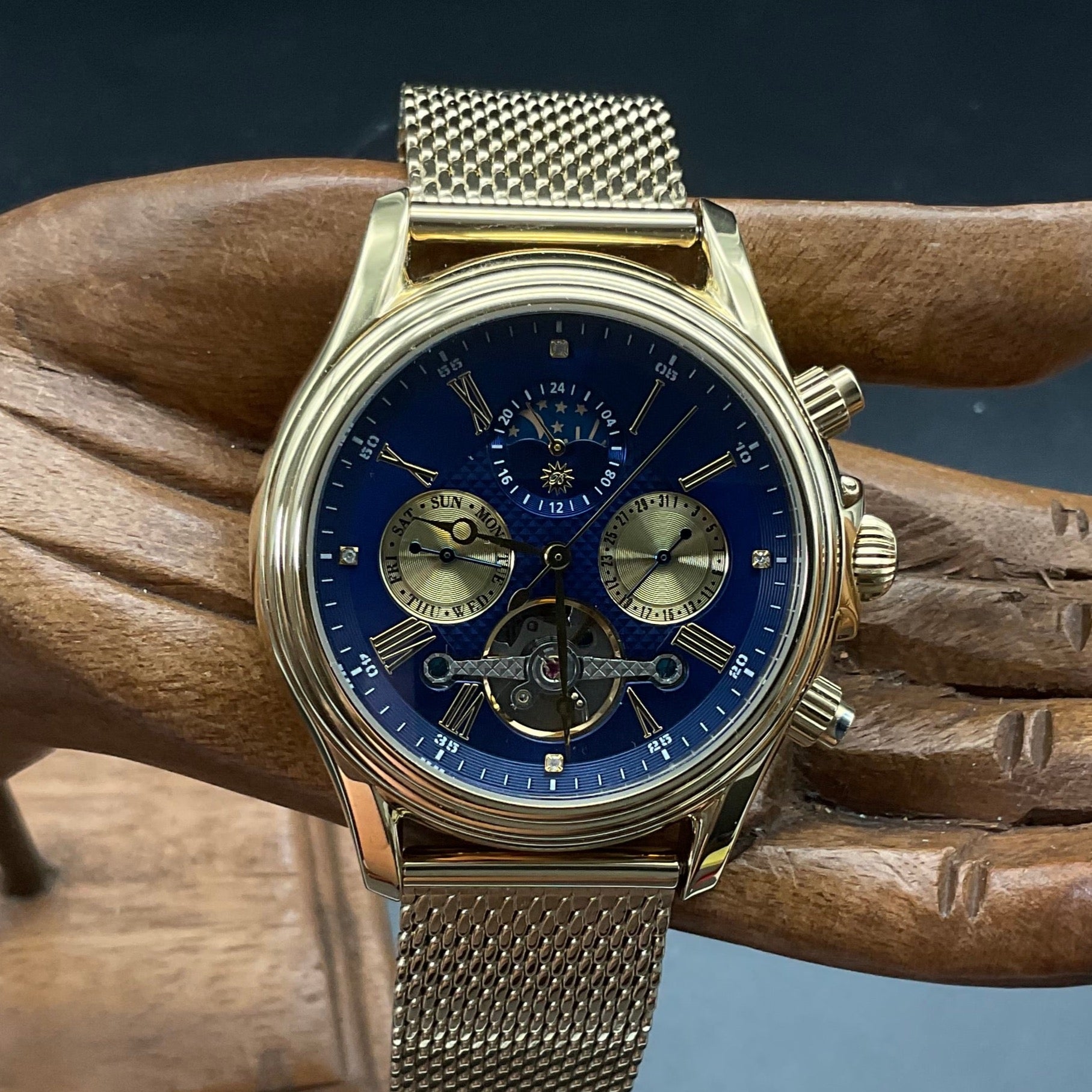 Raoul Uhren Tourbillon Raoul U Braun