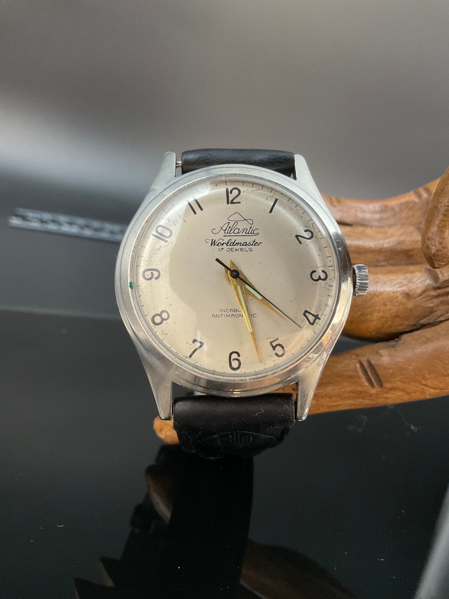 Atlantic Worldmaster 17 Jewels Armbanduhr 905