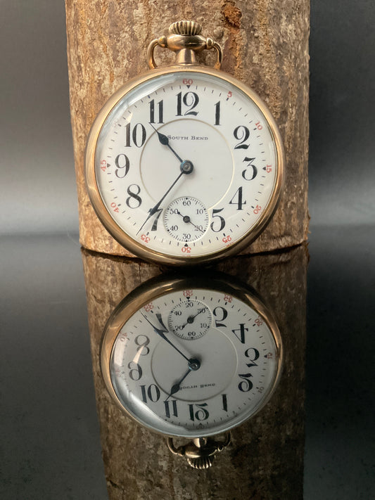 South Bend Taschenuhr   905