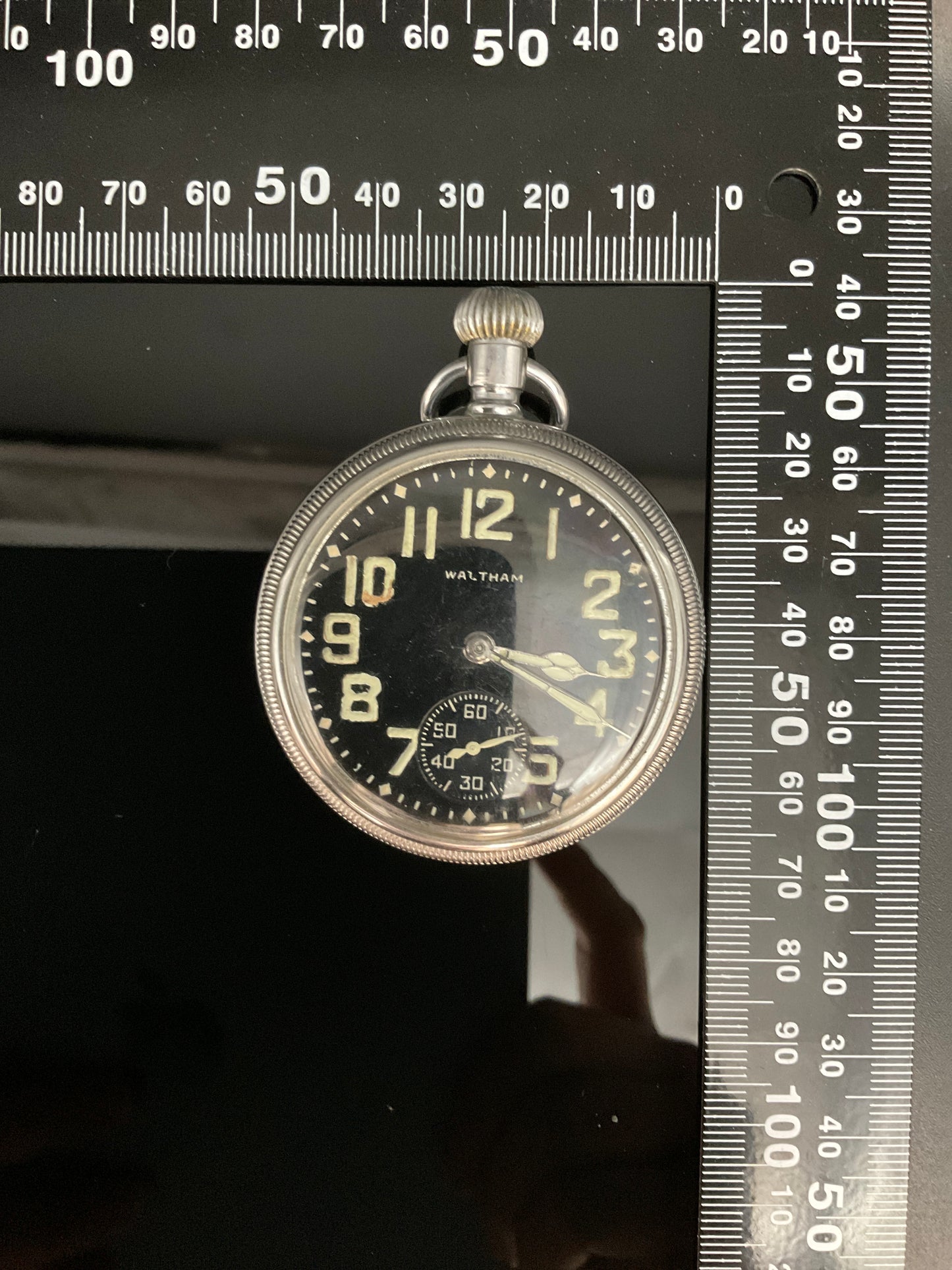 Waltham Militär Taschenuhr 905
