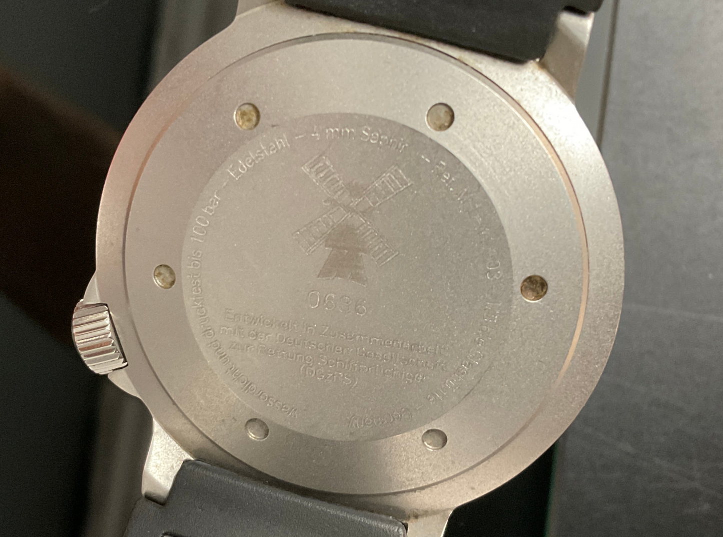 Nautische Instrumente Mühle Glashütte Armbanduhr 905
