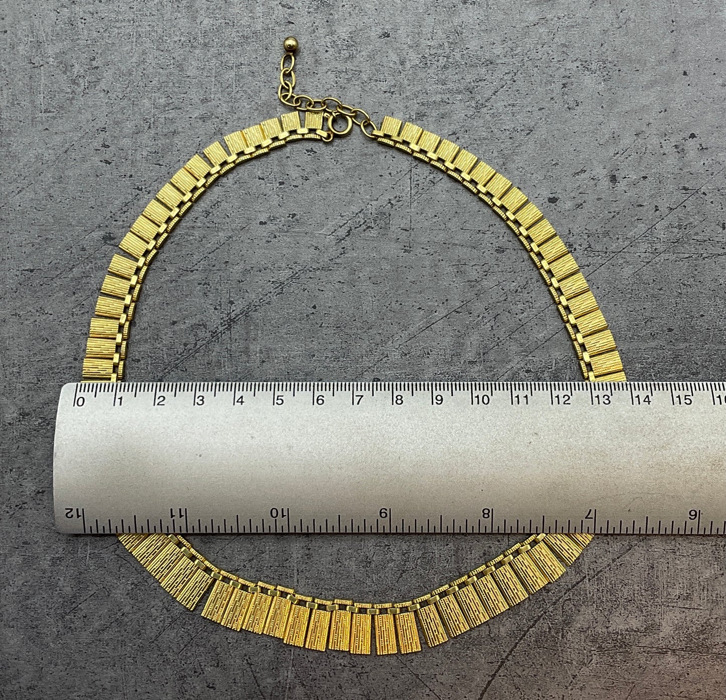 Modeschmuckkette goldfarben, Kette, Statementkette
