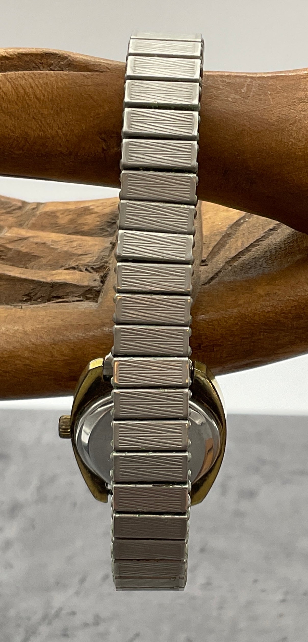 KIENZLE Damenuhr gold- und silberfarben, modernes Zifferblatt, Flexband,