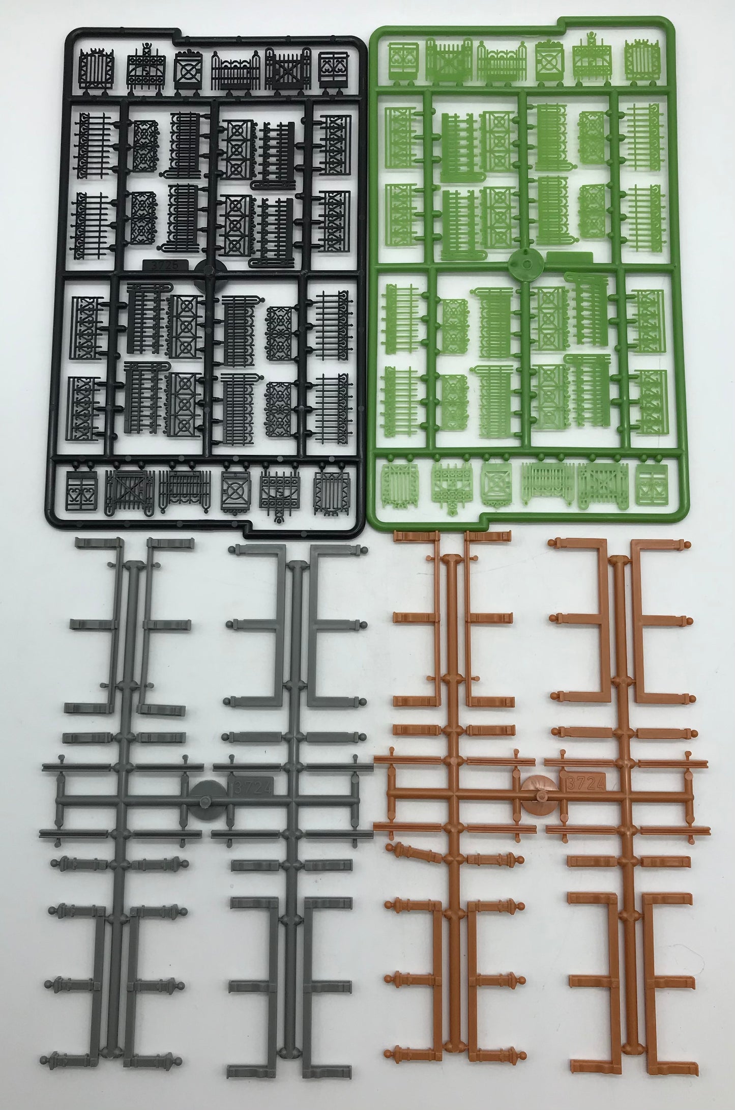 FALLER 529 H0 Bausatz Eisenzäune / Zaunsortiment