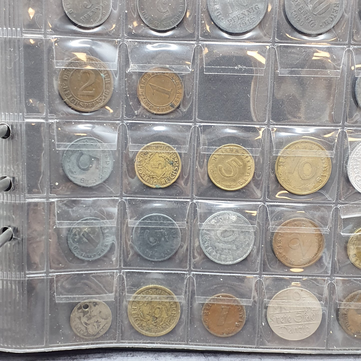Konvolut Münz Sammlung,  deutsche Pfennig & Mark