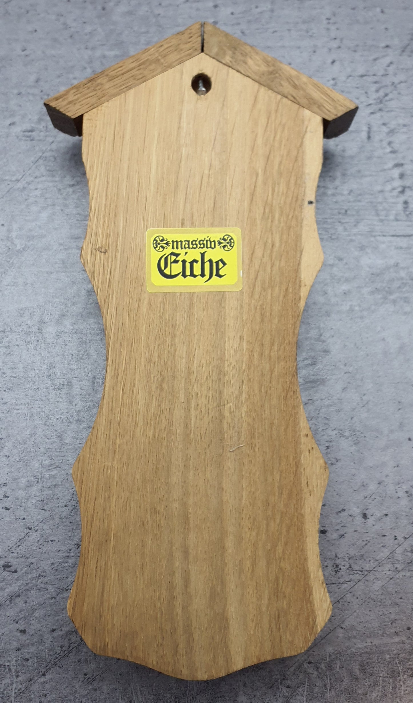 Frieling Zinn Jahreslöffel 1987 mit Holzbrett - Sammellöffel