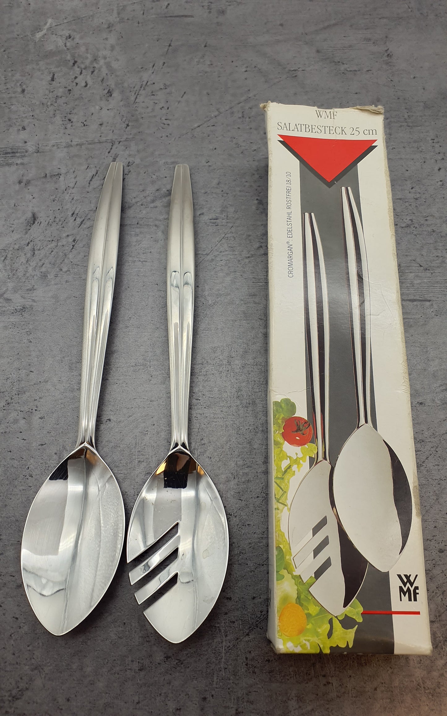 WMF Original Cromargan Salatbesteck, Salatlöffel