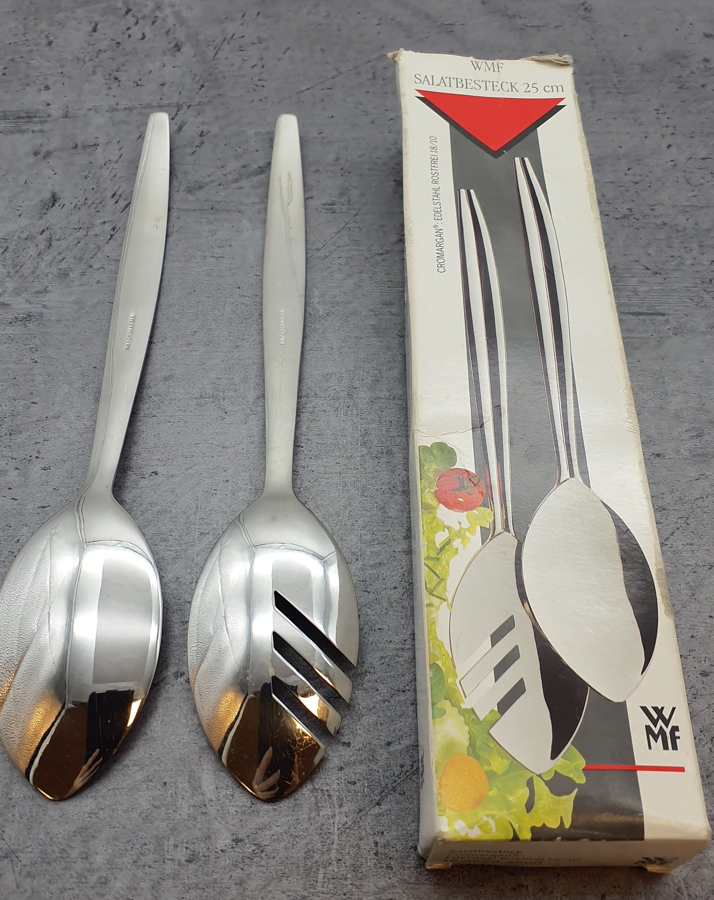 WMF Original Cromargan Salatbesteck, Salatlöffel
