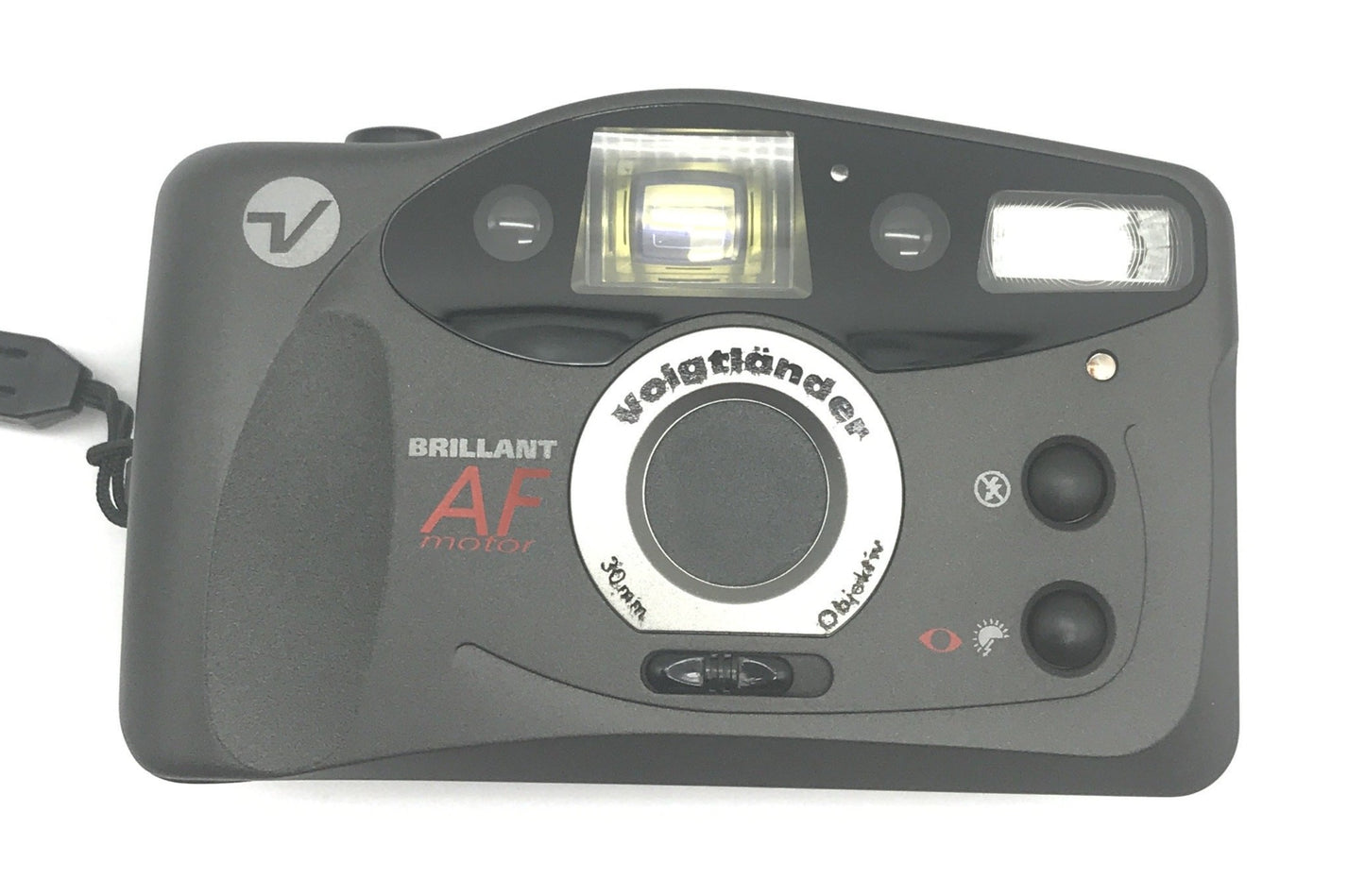 Voigtländer BRILLANT AF motor 30mm Objektiv schwarz mit Tasche