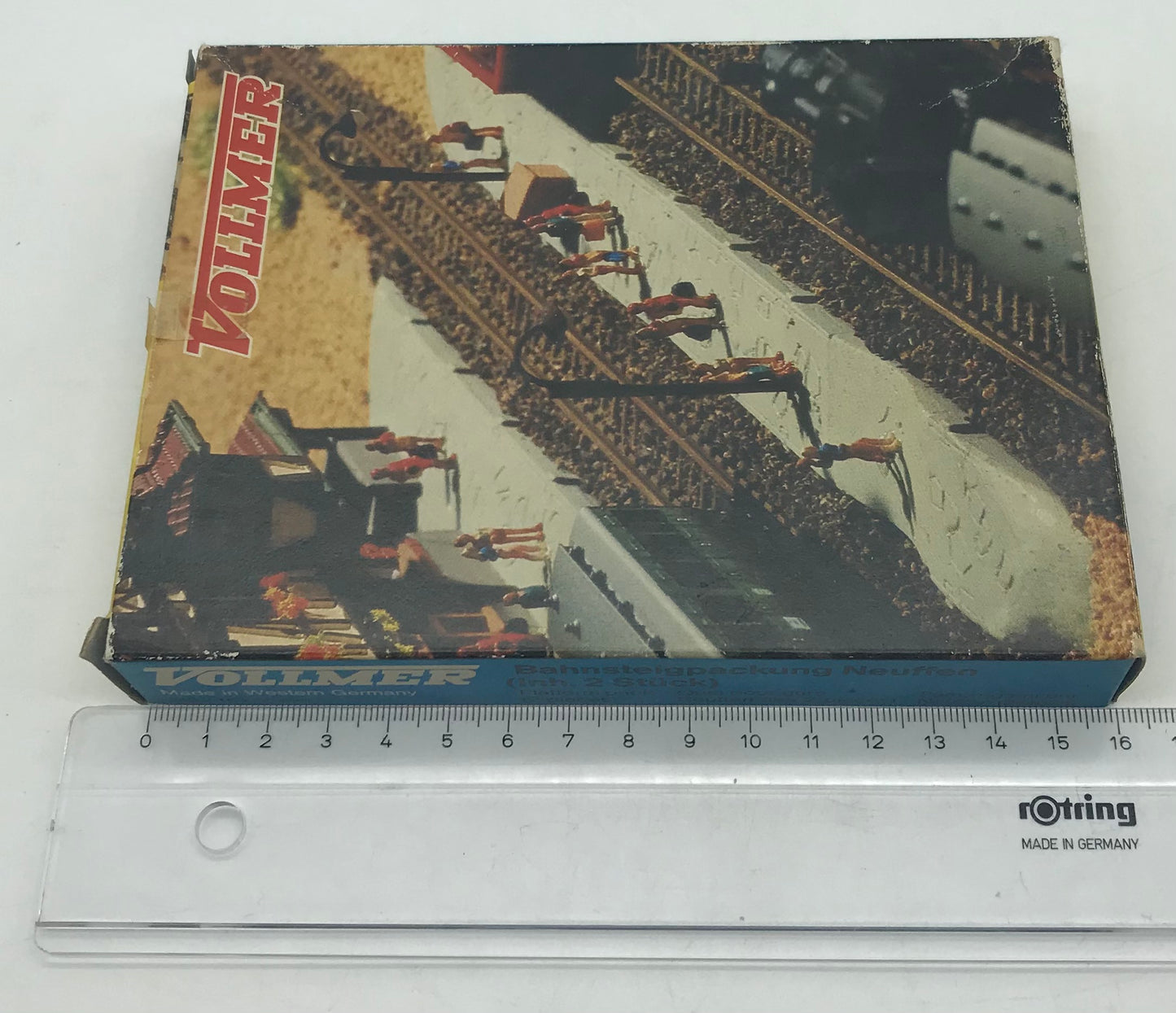 Vollmer  Z 9525 Bahnsteigverpackung Neuffen (Inh. 2 Stück)
