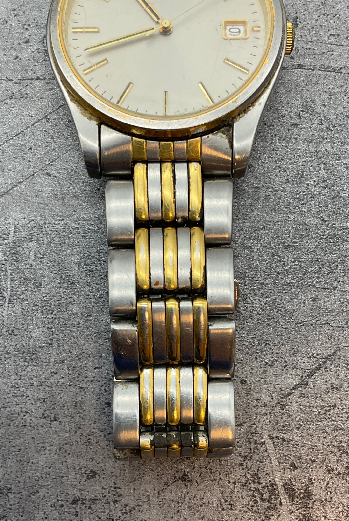 Seiko Armbanduhr Gold und Silberfarben