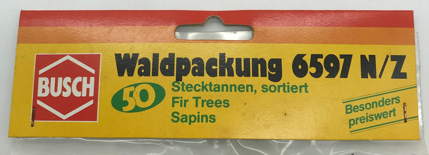 Busch 6597 50 Stecktannen, Spur N/Z