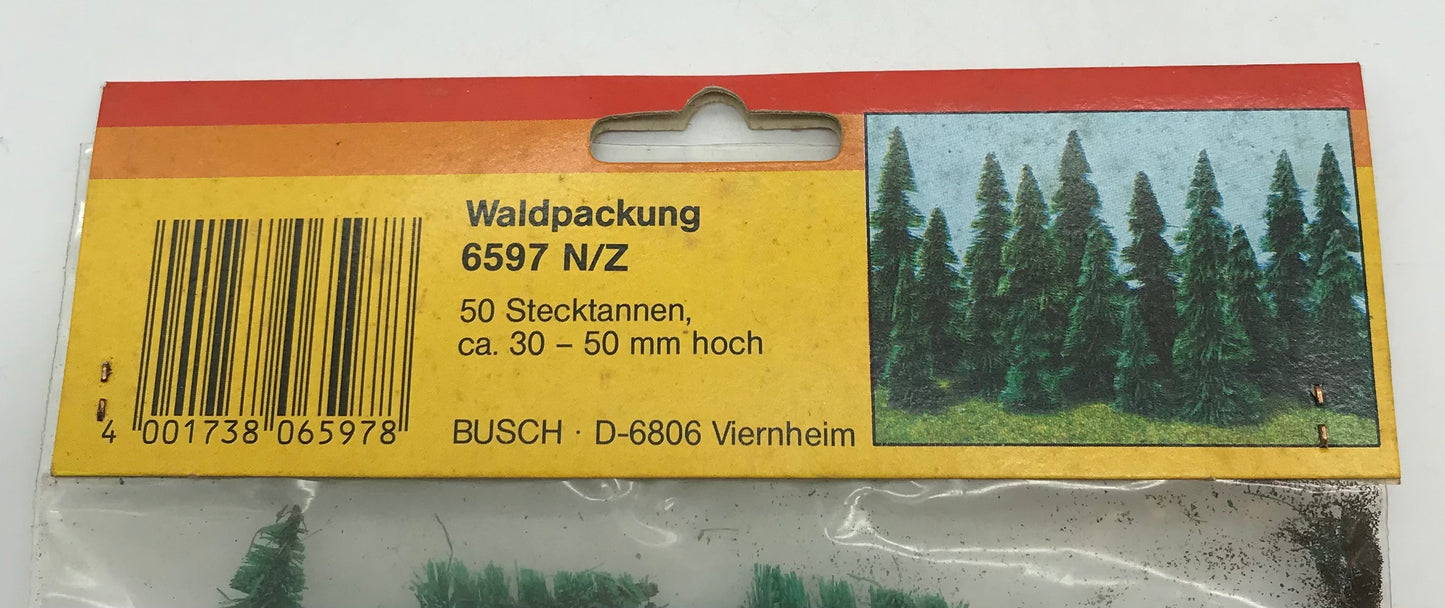 Busch 6597 50 Stecktannen, Spur N/Z
