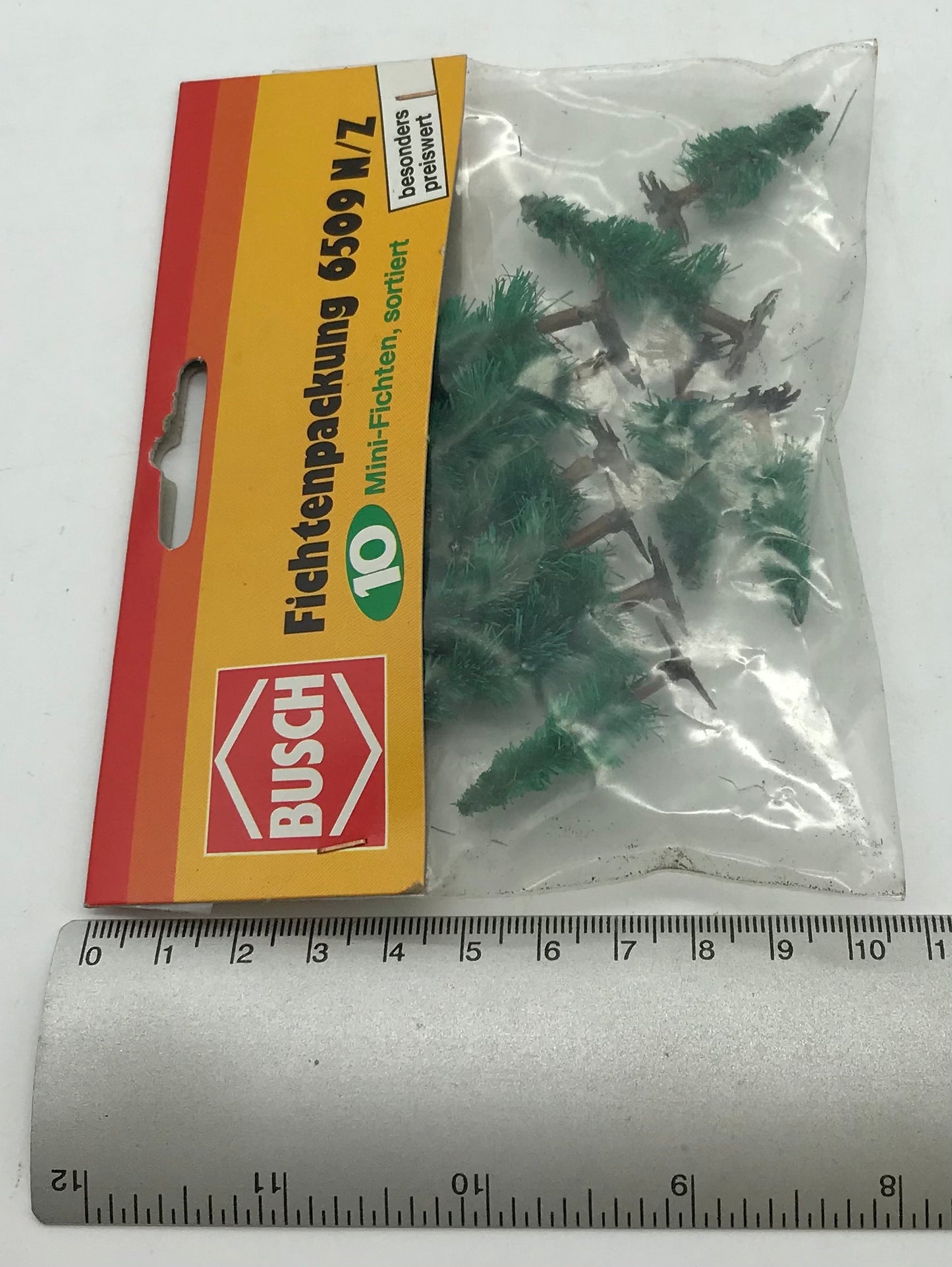 Busch 6509 10 Mini-Fichten, Spur N/Z