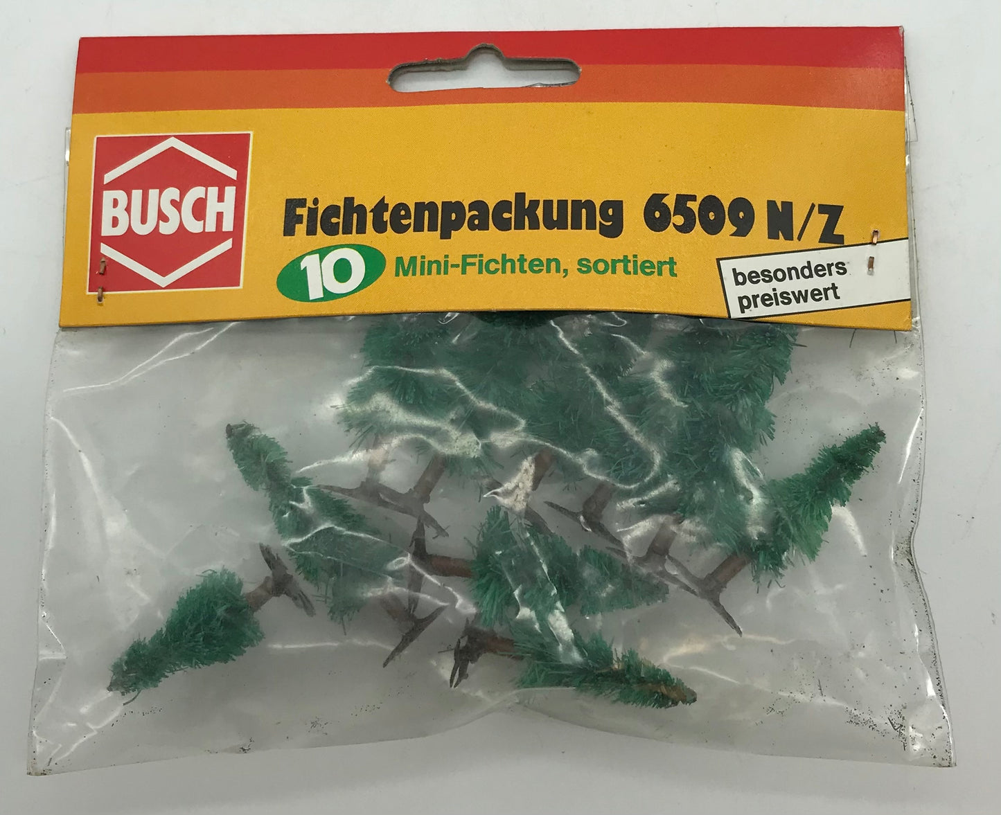 Busch 6509 10 Mini-Fichten, Spur N/Z