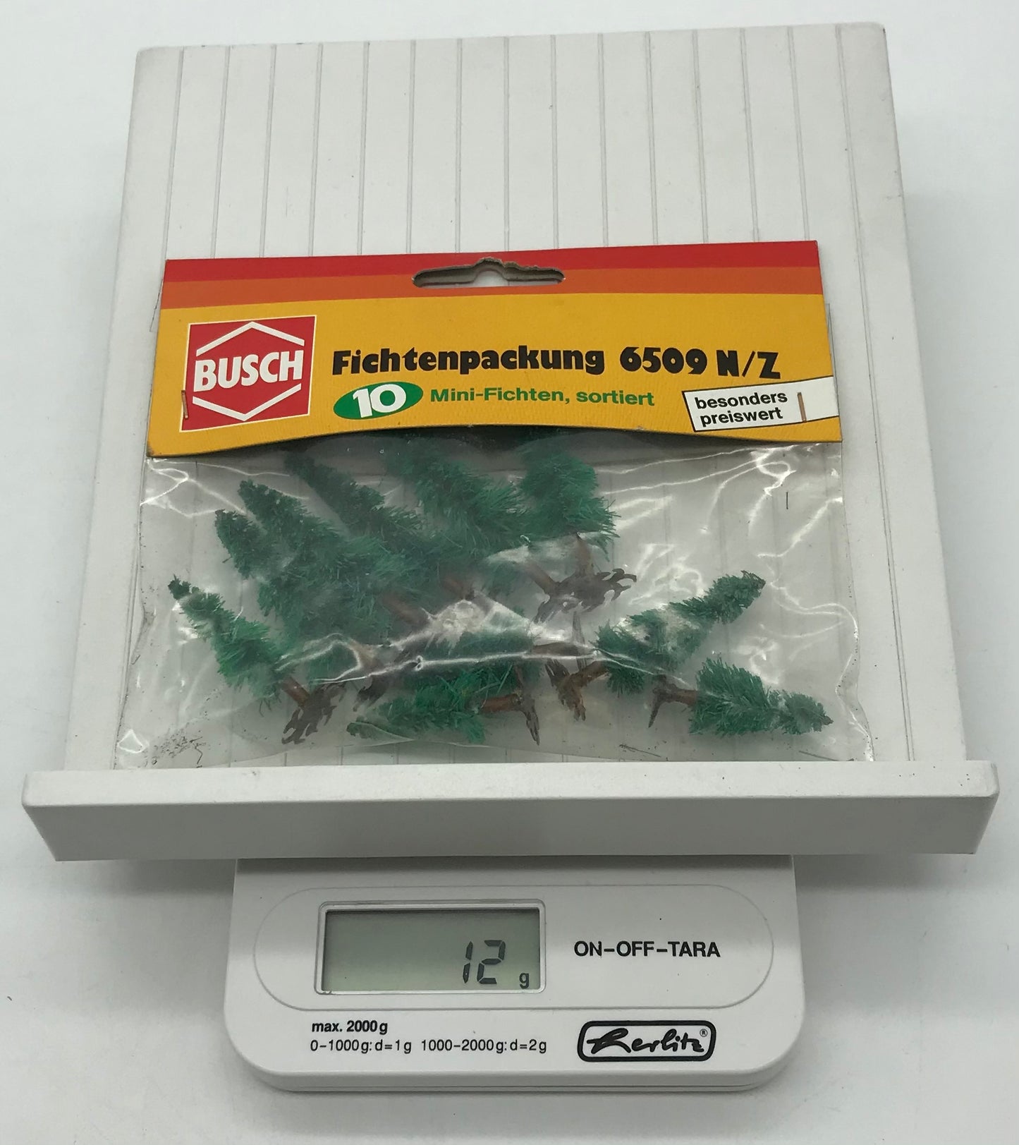 Busch 6509 10 Mini-Fichten, Spur N/Z