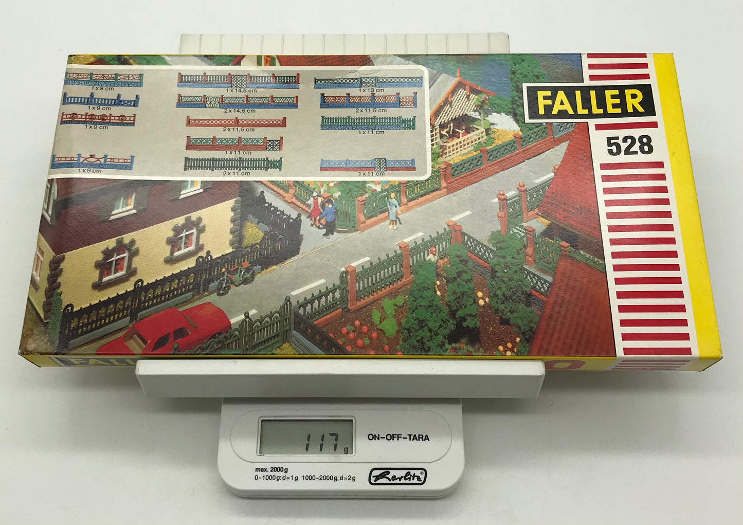 Faller Zaunsortiment, Nr. 528, H0,