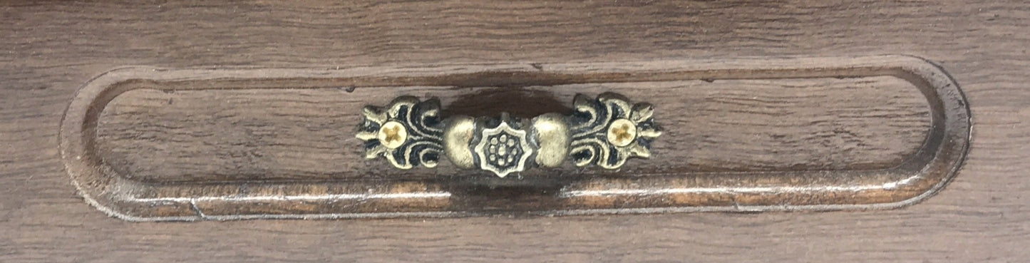 Schmuck Kästchen Vitrine Schränkchen Schatulle Holz Metall Beschläge